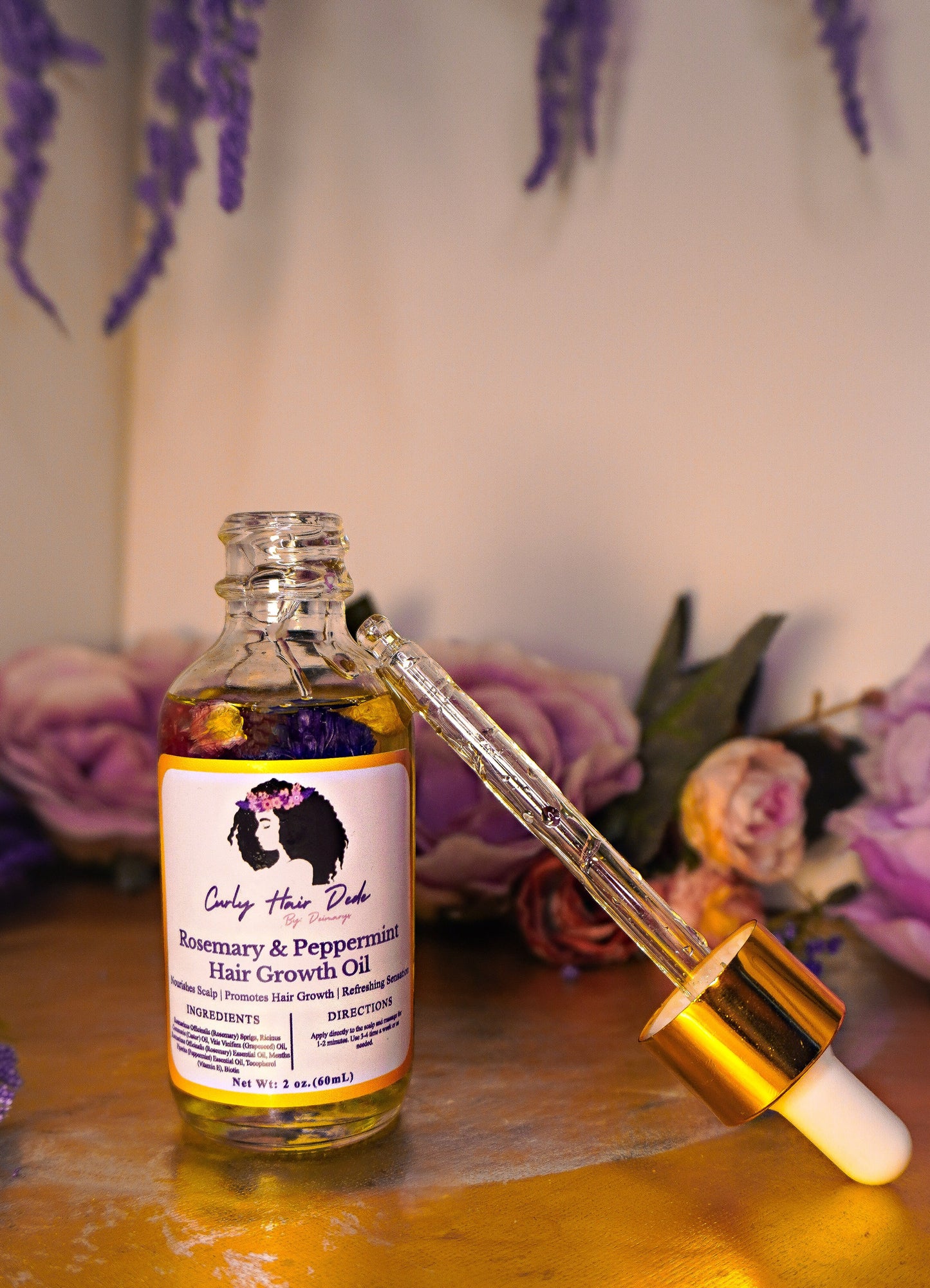 Rosemary & Peppermint Hair Growth Oil