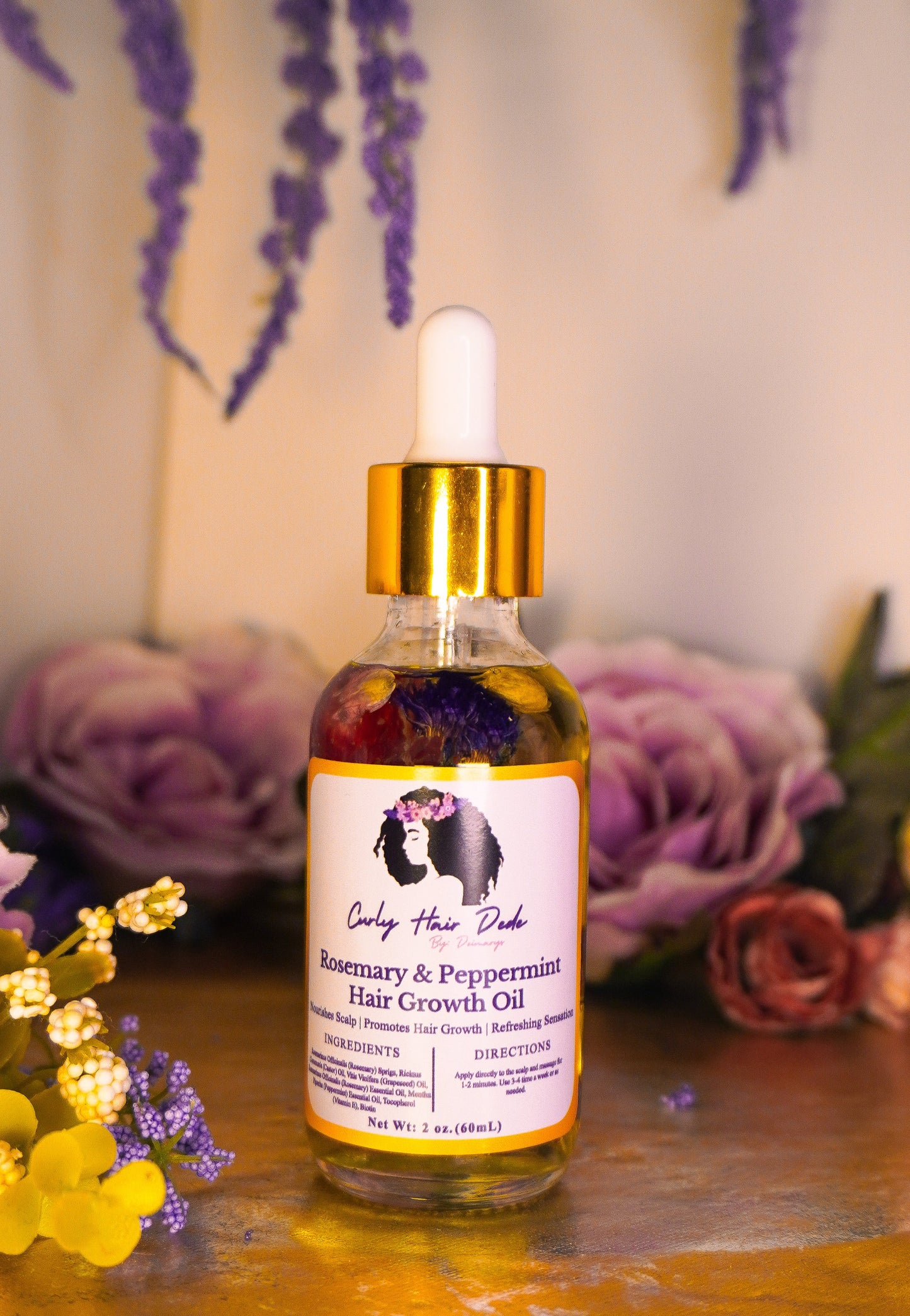 Rosemary & Peppermint Hair Growth Oil